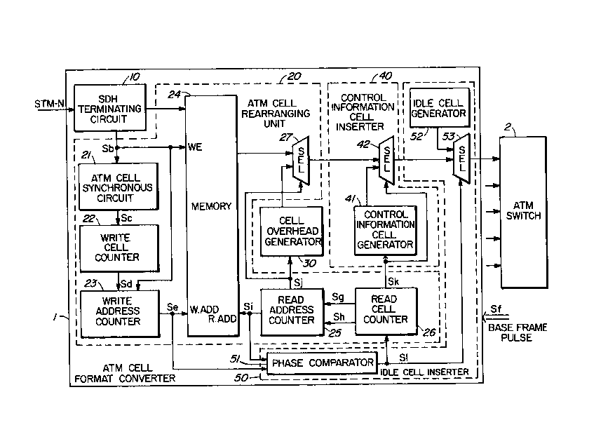 A single figure which represents the drawing illustrating the invention.